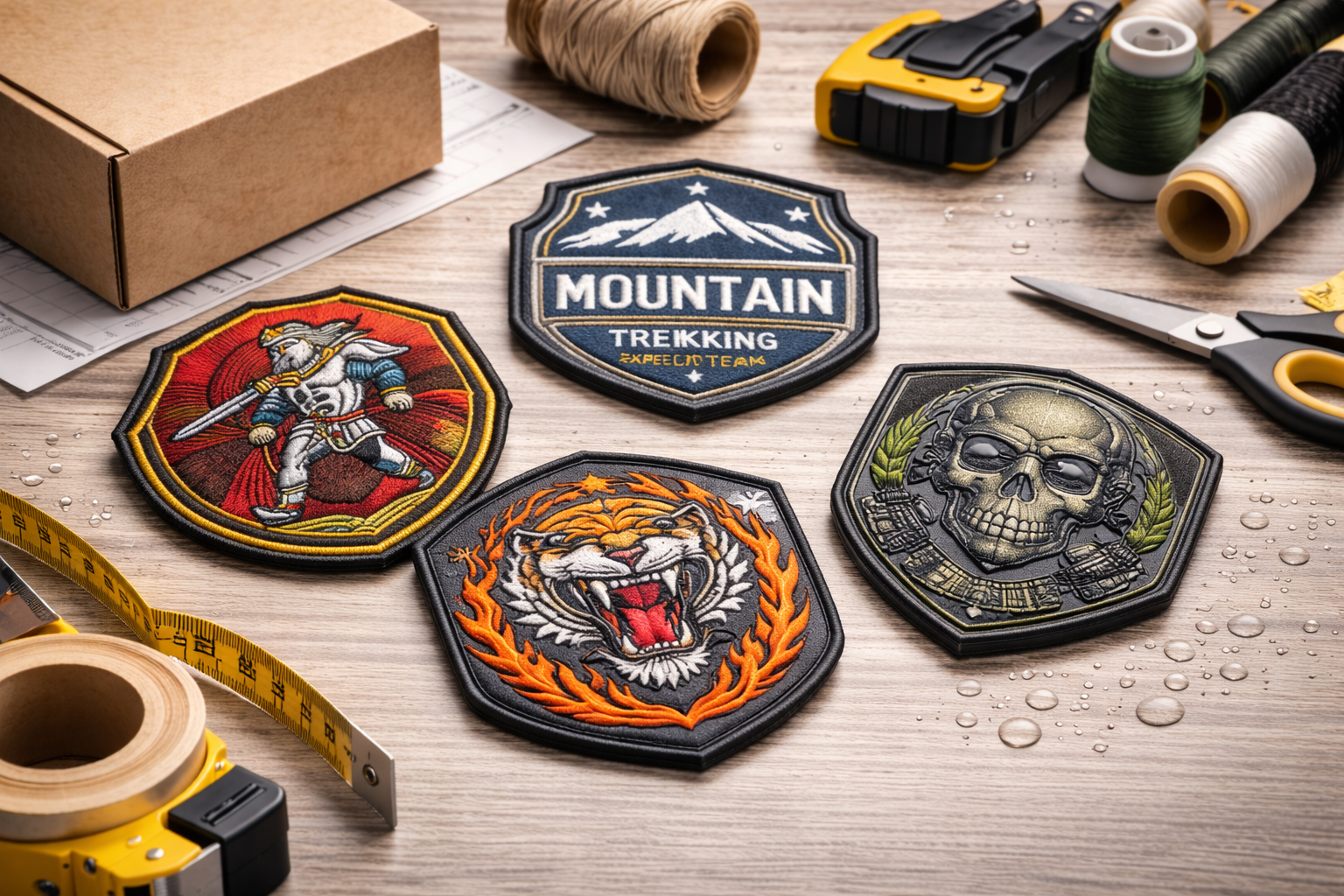 Herstellungsarten Aufnäher