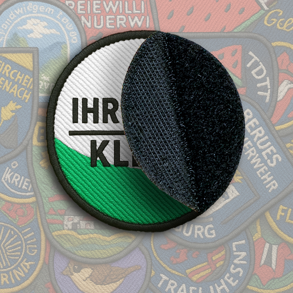 Klett Aufnäher (gestickt)